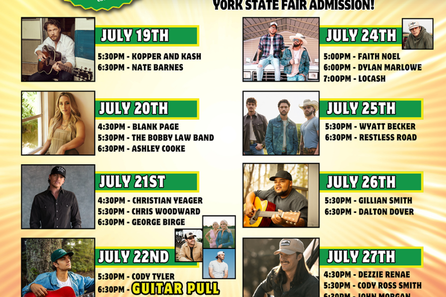 Froggy 107.7 Radio Stage July 2024